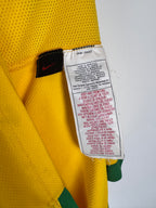 MAILLOT DE FOOTBALL BRÉSIL 2006 DOMICILE - RONALDINHO #10 (M)