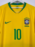 MAILLOT DE FOOTBALL BRÉSIL 2018 DOMICILE - NEYMAR JR #10 (XL)
