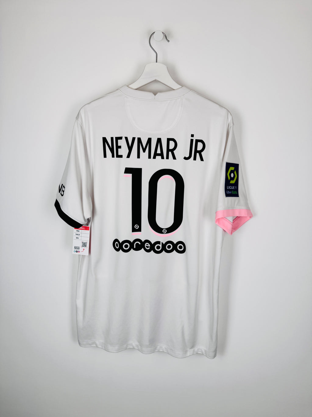 MAILLOT DE FOOTBALL PSG 2021/2022 EXTÉRIEUR - NEYMAR JR #10 (XL)