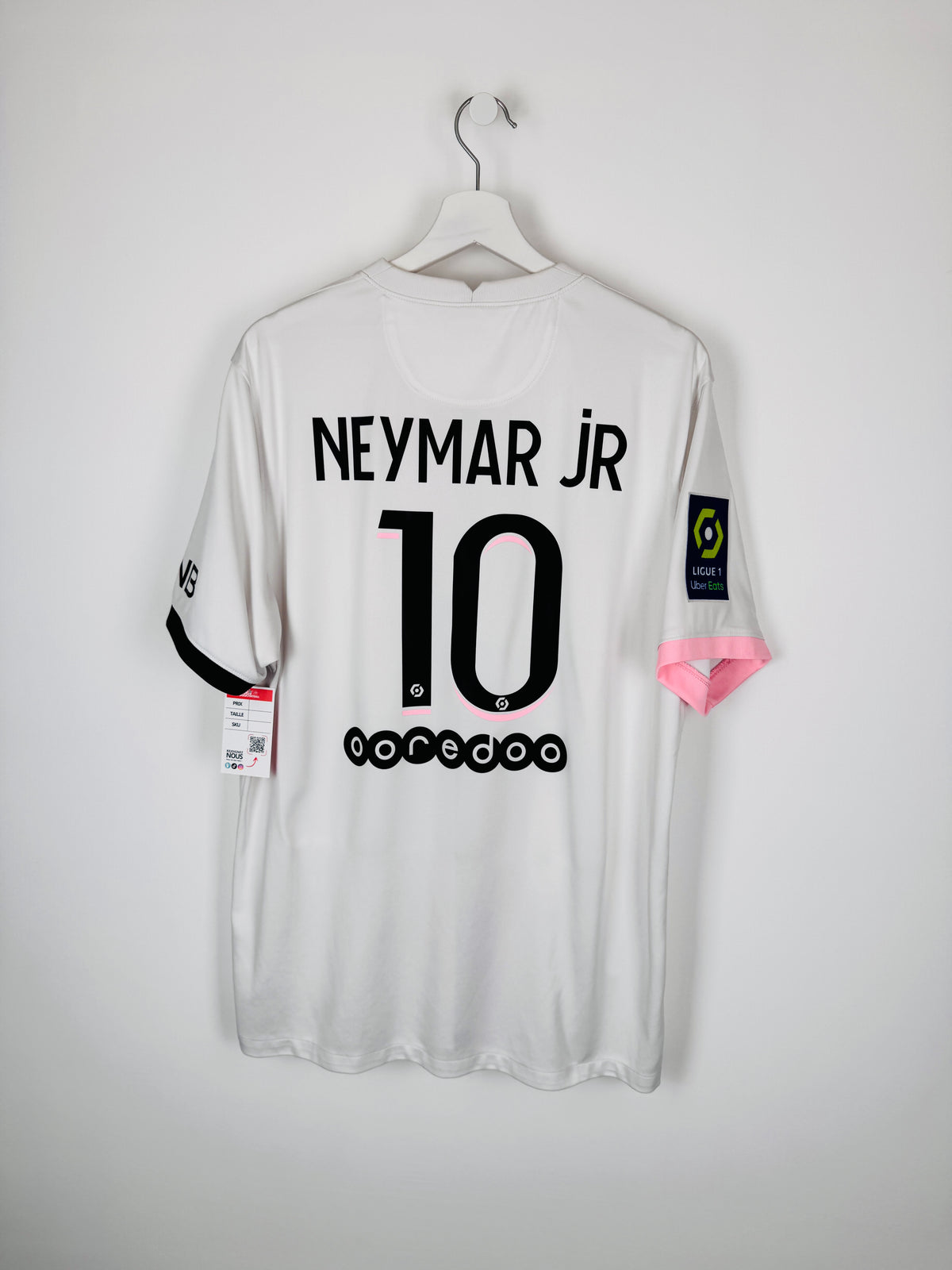 MAILLOT DE FOOTBALL PSG 2021/2022 EXTÉRIEUR - NEYMAR JR #10 (XL)