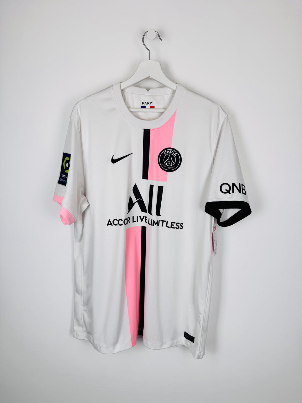 MAILLOT DE FOOTBALL PSG 2021/2022 EXTÉRIEUR - NEYMAR JR #10 (XL)