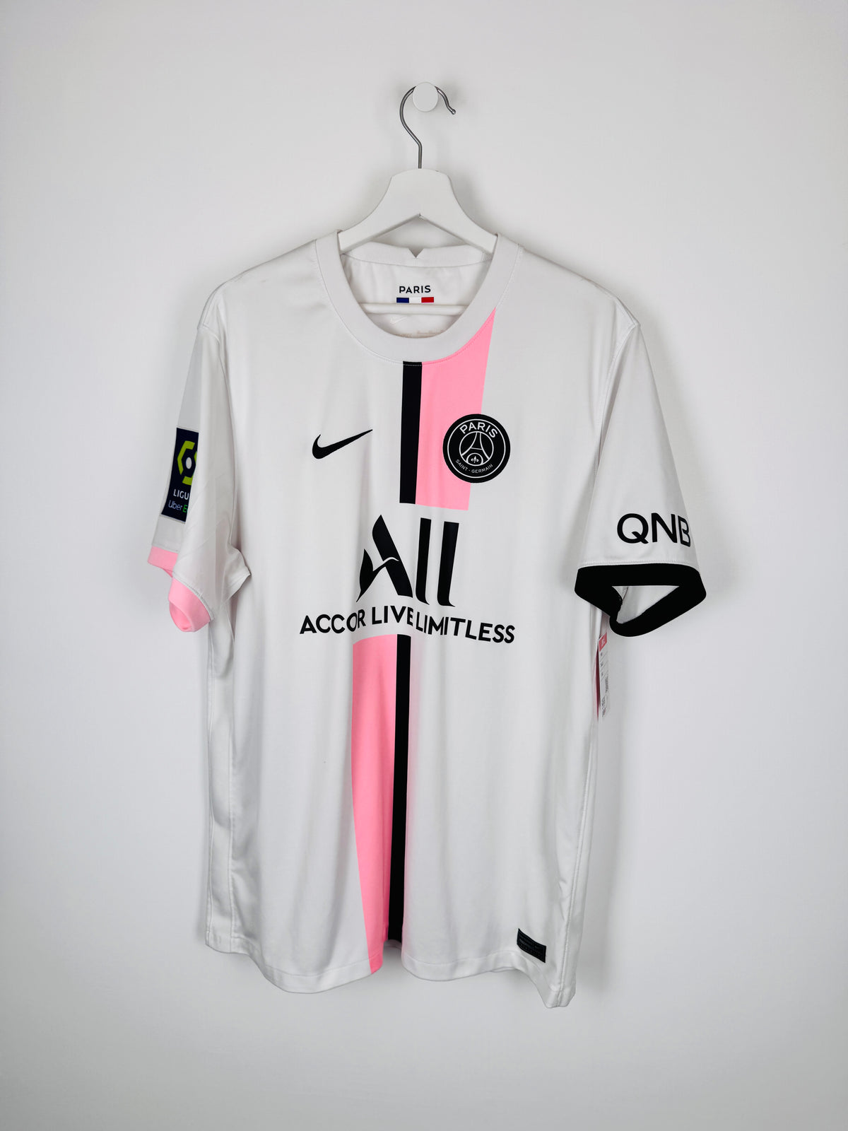 MAILLOT DE FOOTBALL PSG 2021/2022 EXTÉRIEUR - NEYMAR JR #10 (XL)