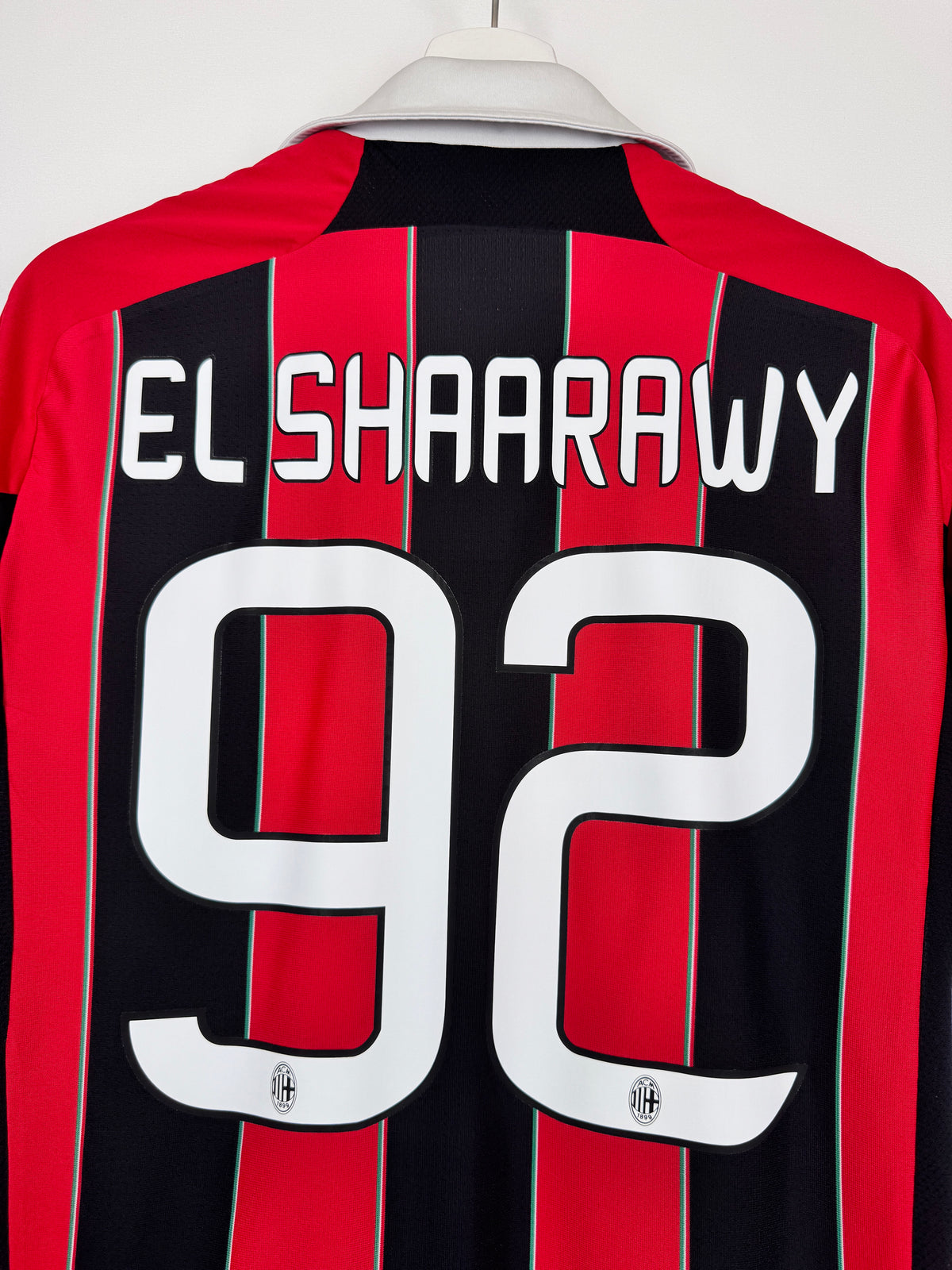 MAILLOT DE FOOTBALL AC MILAN 2012/2013 DOMICILE - STEPHAN EL SHAARAWY #92 (M)
