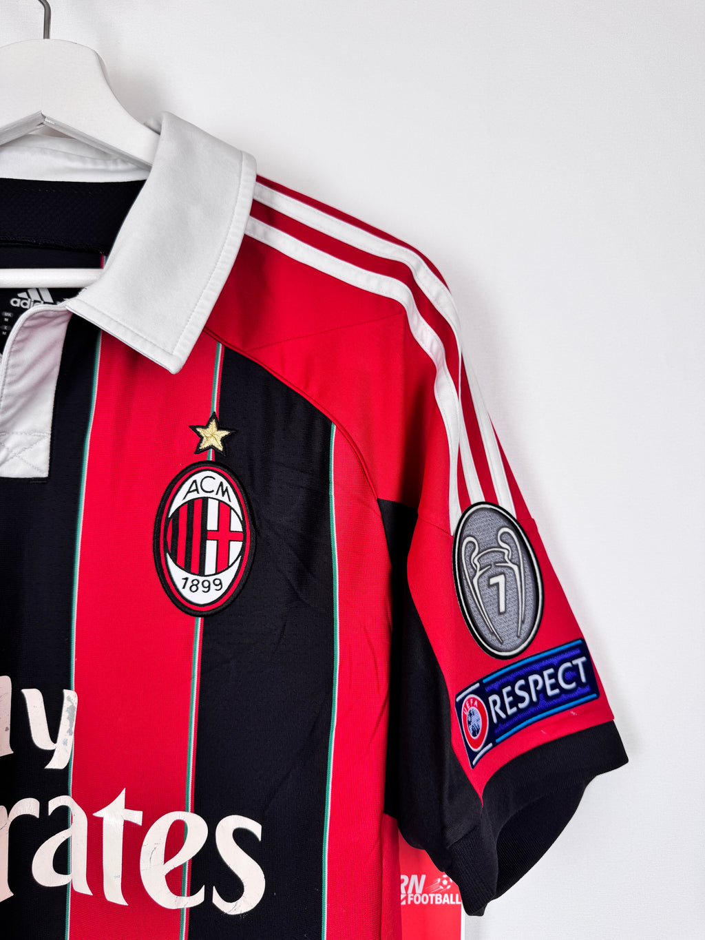 MAILLOT DE FOOTBALL AC MILAN 2012/2013 DOMICILE - STEPHAN EL SHAARAWY #92 (M)