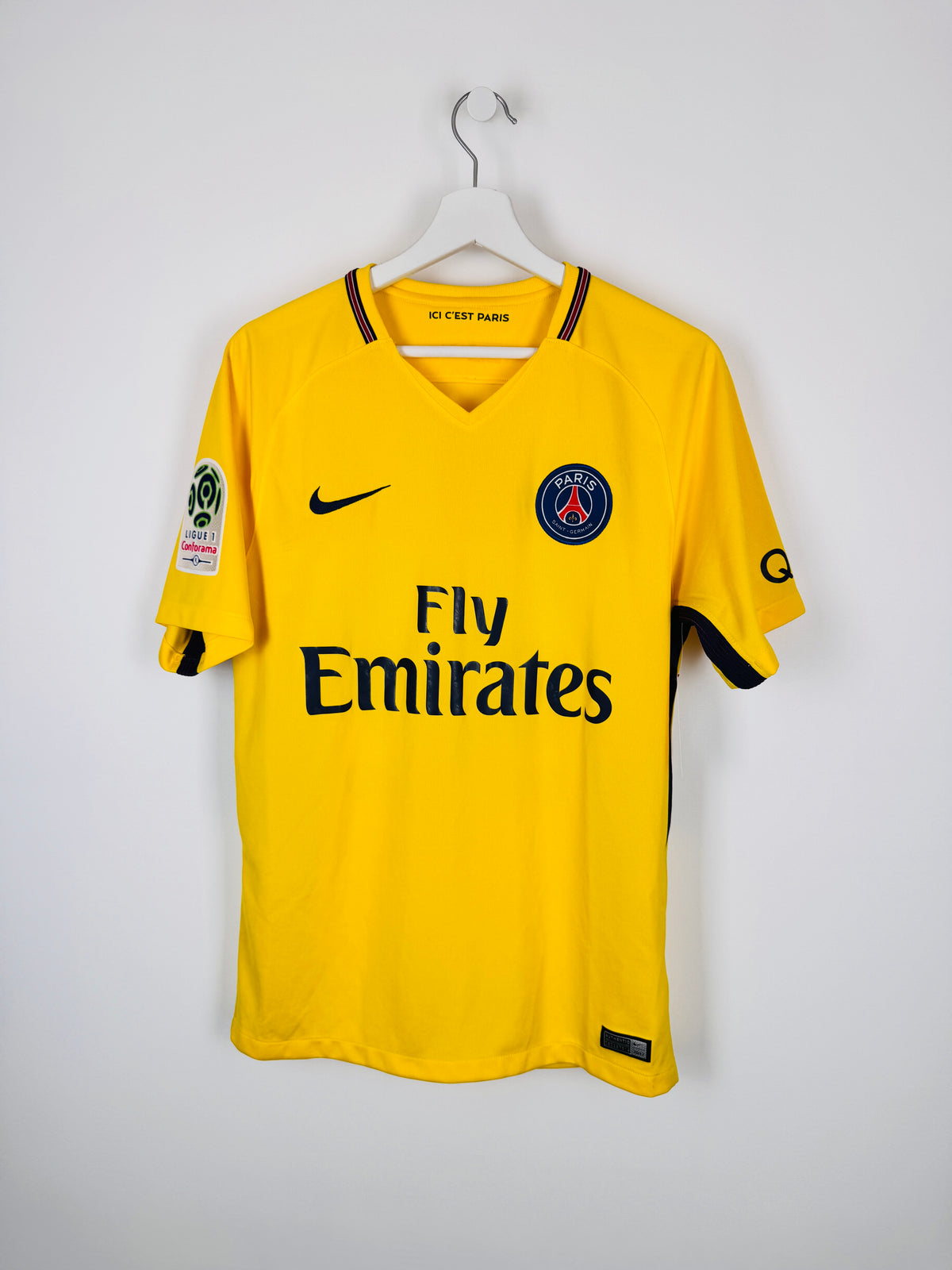 MAILLOT DE FOOTBALL PSG 2017/2018 EXTÉRIEUR - NEYMAR JR #10 (M)