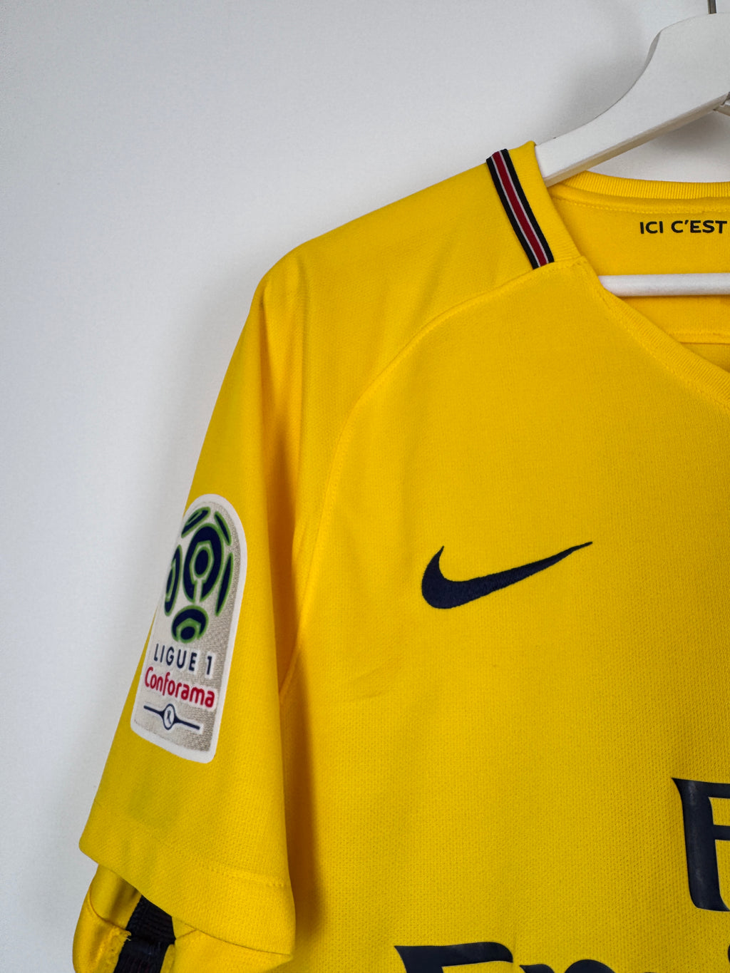 MAILLOT DE FOOTBALL PSG 2017/2018 EXTÉRIEUR - NEYMAR JR #10 (M)