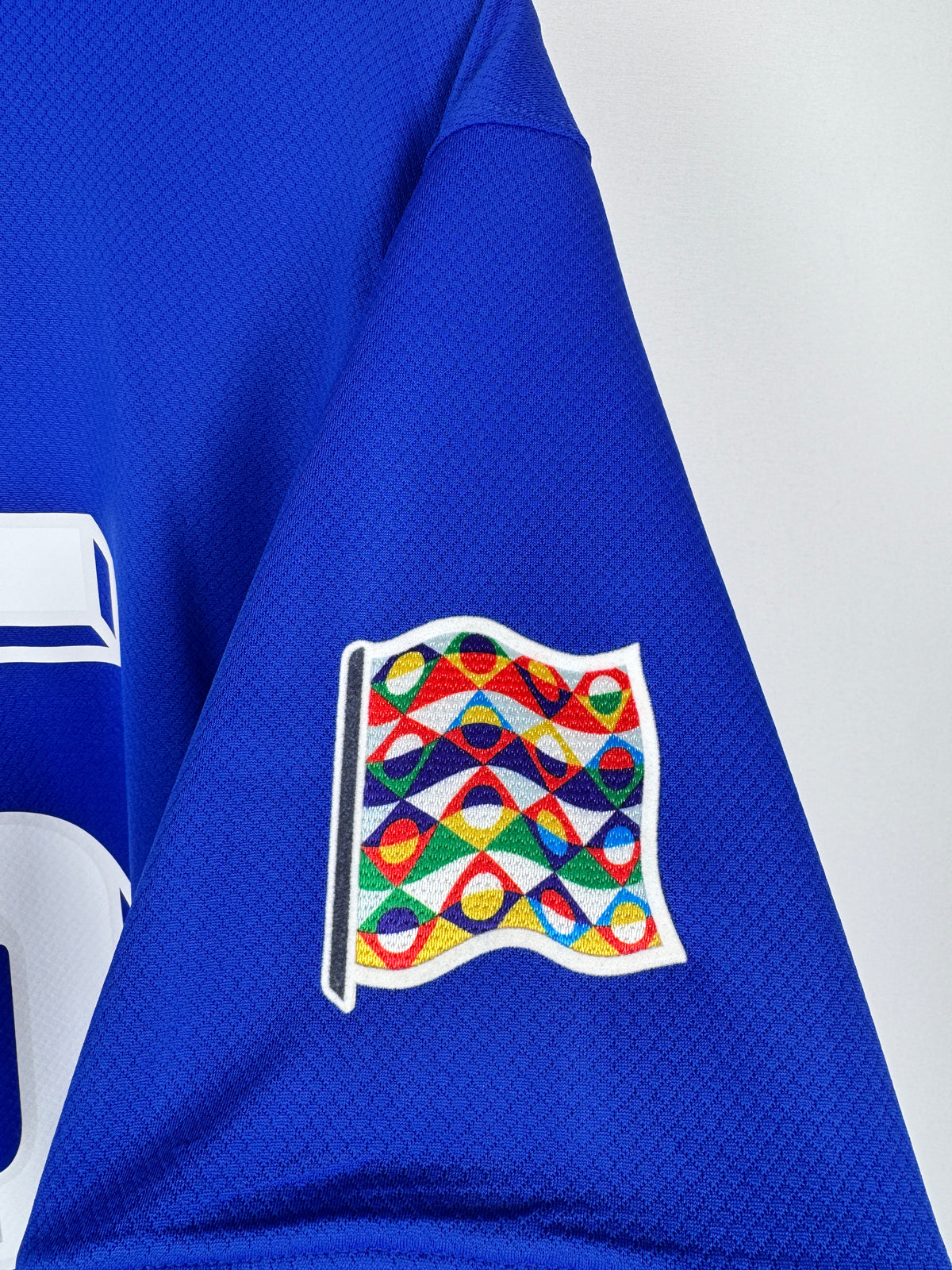 MAILLOT DE FOOTBALL ÉQUIPE DE FRANCE 2024 DOMICILE - RAYAN CHERKI #25 (XL)