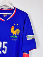 MAILLOT DE FOOTBALL ÉQUIPE DE FRANCE 2024 DOMICILE - RAYAN CHERKI #25 (XL)