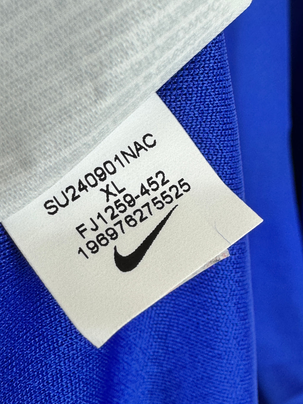 MAILLOT DE FOOTBALL ÉQUIPE DE FRANCE 2024 DOMICILE - RAYAN CHERKI #25 (XL)