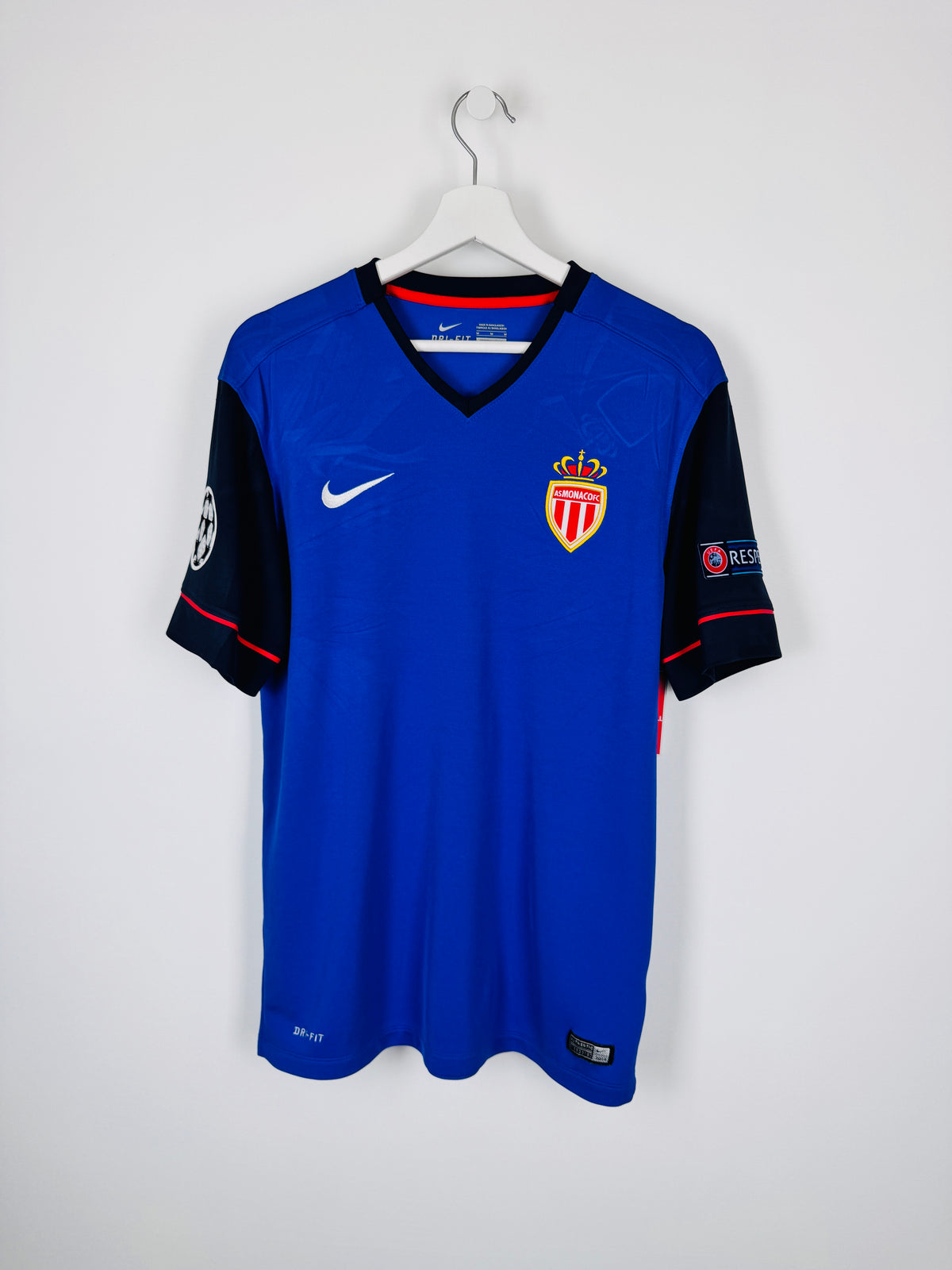 MAILLOT DE FOOTBALL MONACO 2014/2015 EXTÉRIEUR - LAYVIN KURZAWA #3 (M)