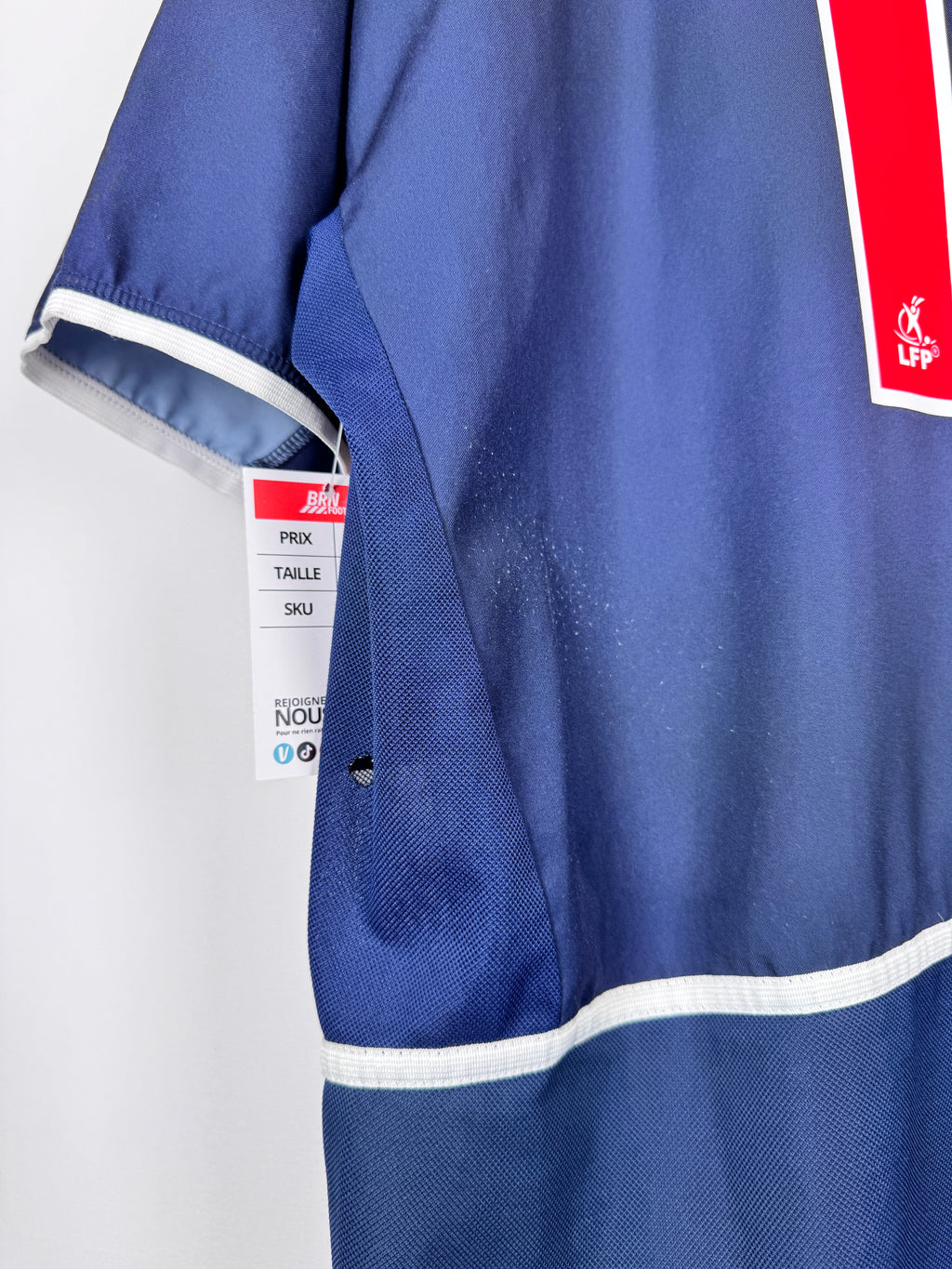 MAILLOT DE FOOTBALL PSG 2002/2003 DOMICILE - RONALDINHO #10 (L)