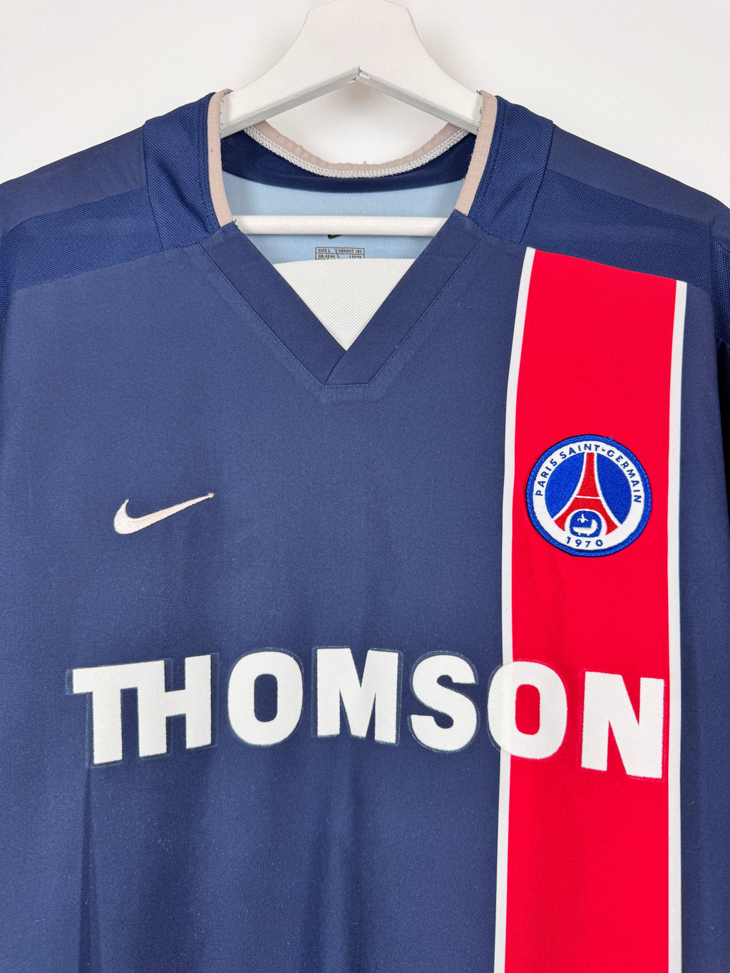 MAILLOT DE FOOTBALL PSG 2002/2003 DOMICILE - RONALDINHO #10 (L)