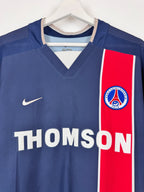 MAILLOT DE FOOTBALL PSG 2002/2003 DOMICILE - RONALDINHO #10 (L)