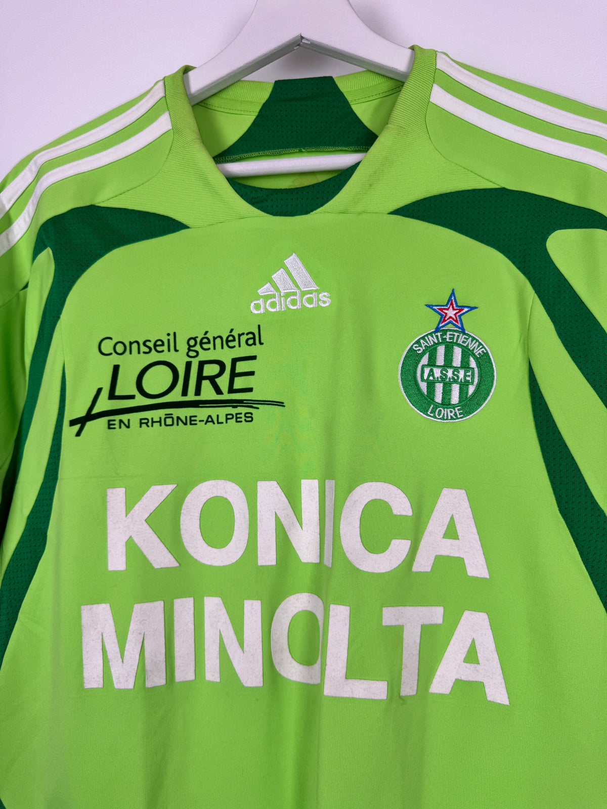 MAILLOT DE FOOTBALL SAINT-ÉTIENNE 2007/2008 EXTÉRIEUR - ILAN #8 (M)
