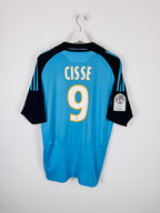 MAILLOT DE FOOTBALL OLYMPIQUE DE MARSEILLE 2008/2009 EXTÉRIEUR - DJIBRIL CISSÉ #9 (L)