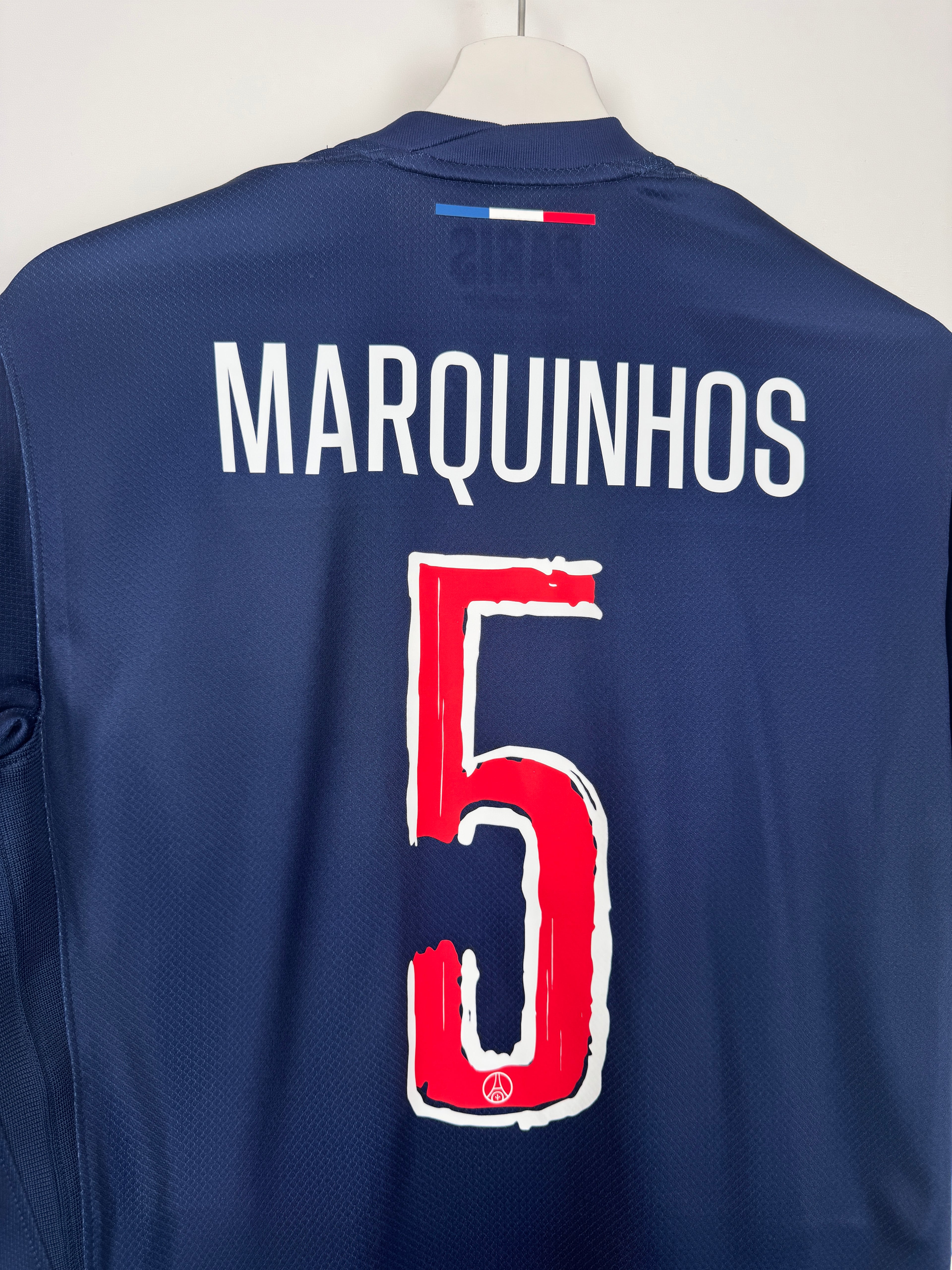 PSG FOOTBALL JERSEY 1997/1998 HOME - NGOTTY #4 (S)