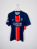 PSG FOOTBALL JERSEY 1997/1998 HOME - NGOTTY #4 (S)