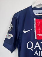 PSG FOOTBALL JERSEY 1997/1998 HOME - NGOTTY #4 (S)