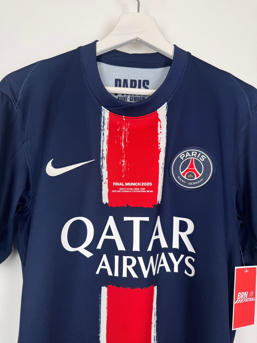 PSG FOOTBALL JERSEY 1997/1998 HOME - NGOTTY #4 (S)