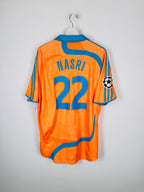 MAILLOT DE FOOTBALL OLYMPIQUE DE MARSEILLE 2007/2008 THIRD - SAMIR NASRI #22 (L)