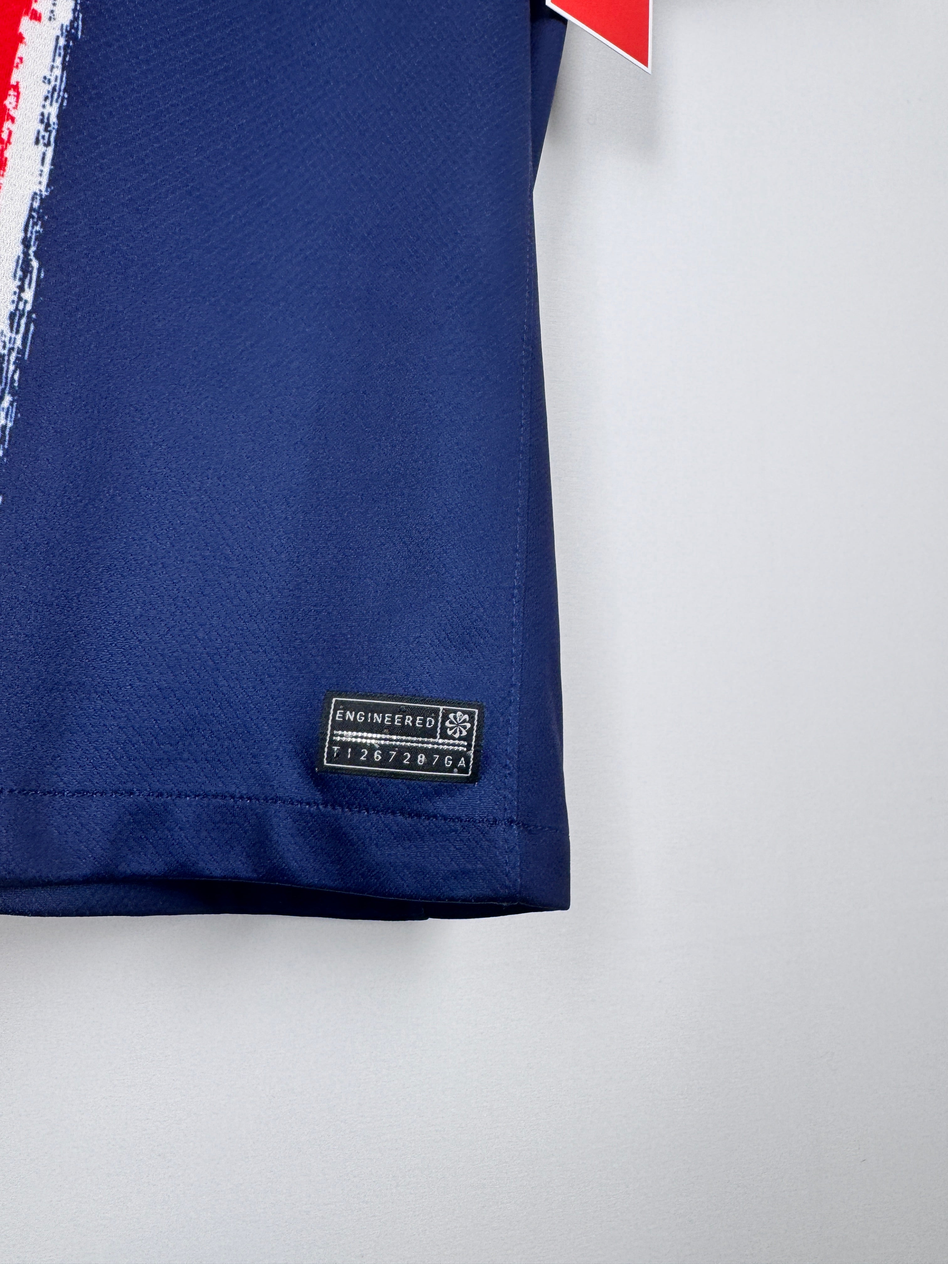 PSG FOOTBALL JERSEY 1997/1998 HOME - NGOTTY #4 (S)