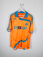 MAILLOT DE FOOTBALL OLYMPIQUE DE MARSEILLE 2007/2008 THIRD - SAMIR NASRI #22 (L)