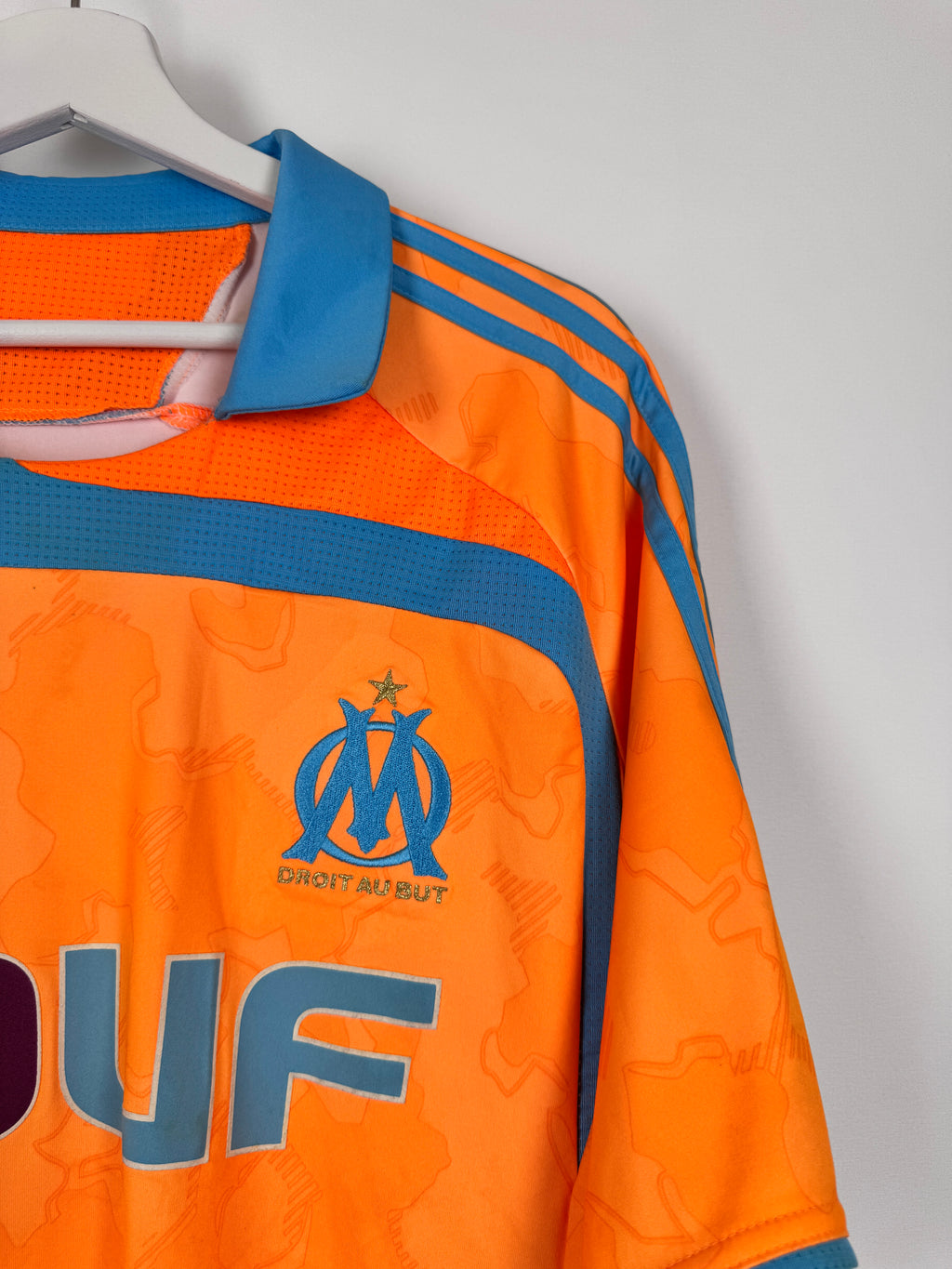 MAILLOT DE FOOTBALL OLYMPIQUE DE MARSEILLE 2007/2008 THIRD - SAMIR NASRI #22 (L)