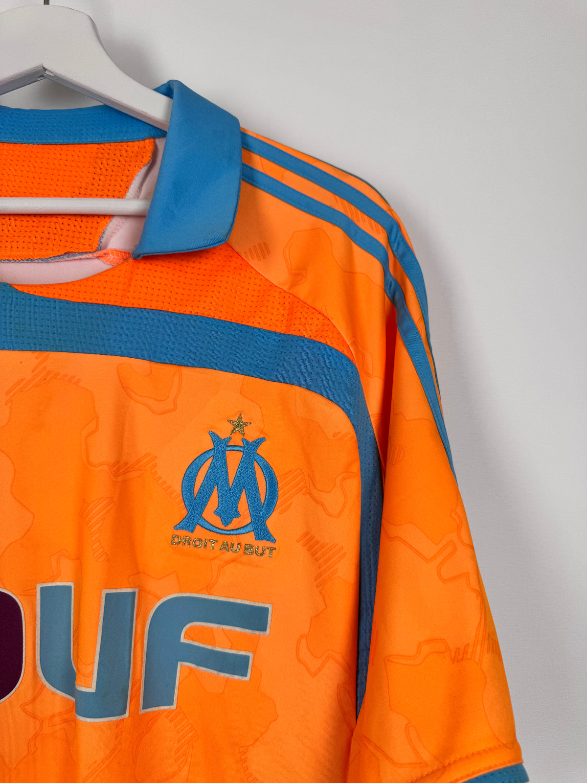MAILLOT DE FOOTBALL OLYMPIQUE DE MARSEILLE 2007/2008 THIRD - SAMIR NASRI #22 (L)