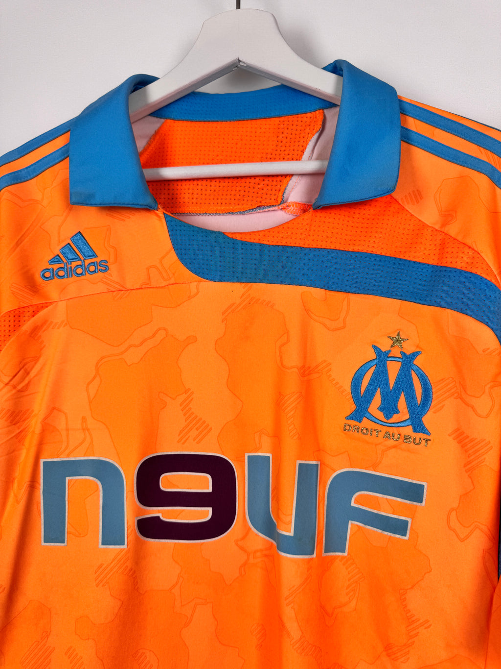 MAILLOT DE FOOTBALL OLYMPIQUE DE MARSEILLE 2007/2008 THIRD - SAMIR NASRI #22 (L)