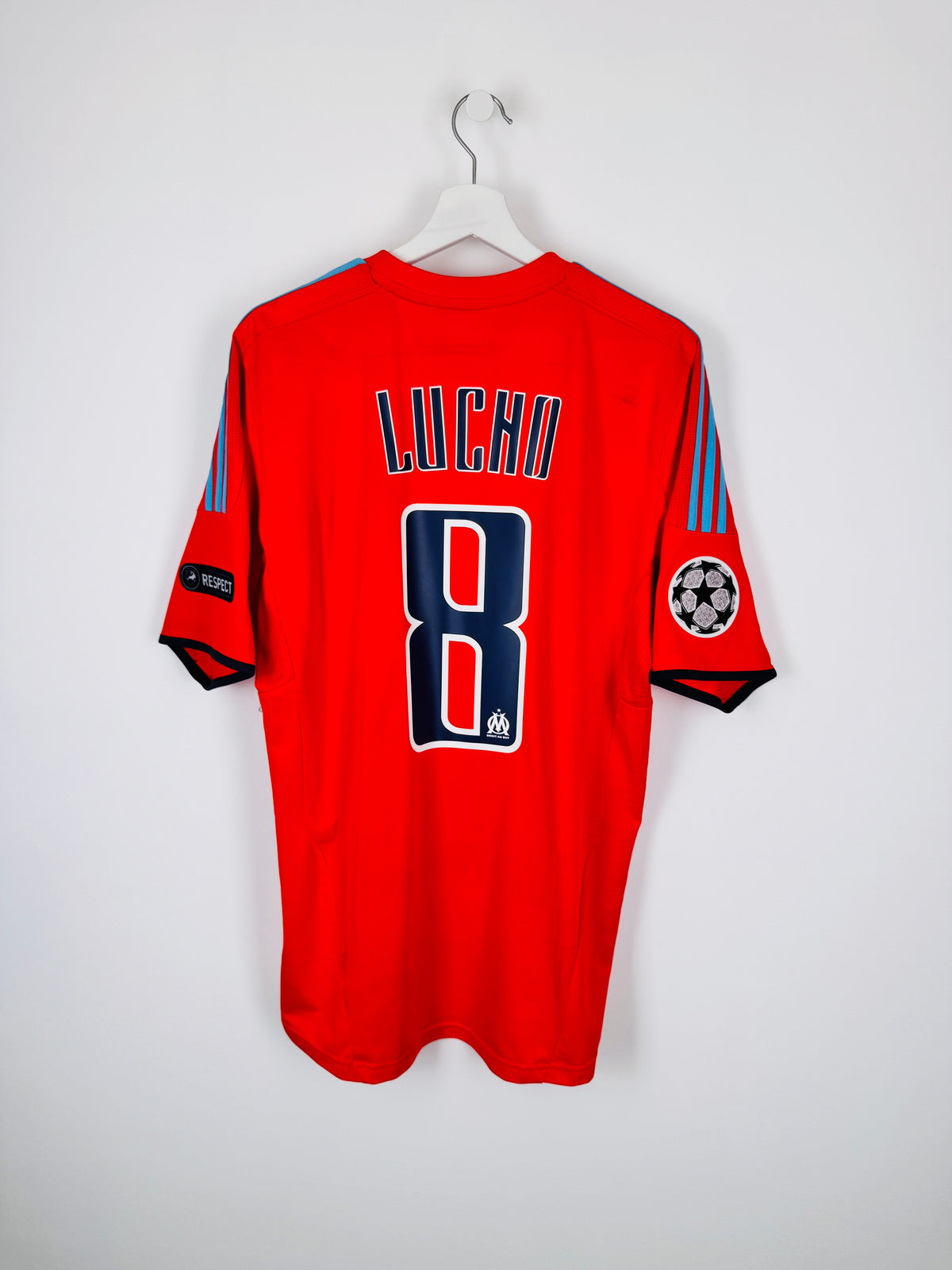 MAILLOT DE FOOTBALL OLYMPIQUE DE MARSEILLE 2011/2012 THIRD - LUCHO #8 (L)