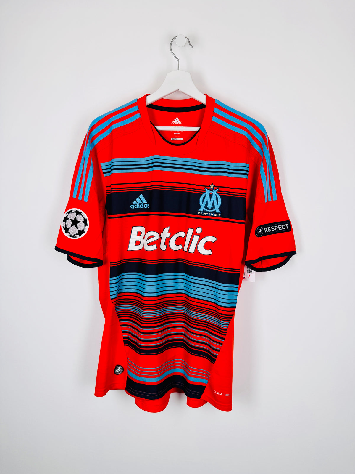 MAILLOT DE FOOTBALL OLYMPIQUE DE MARSEILLE 2011/2012 THIRD - LUCHO #8 (L)