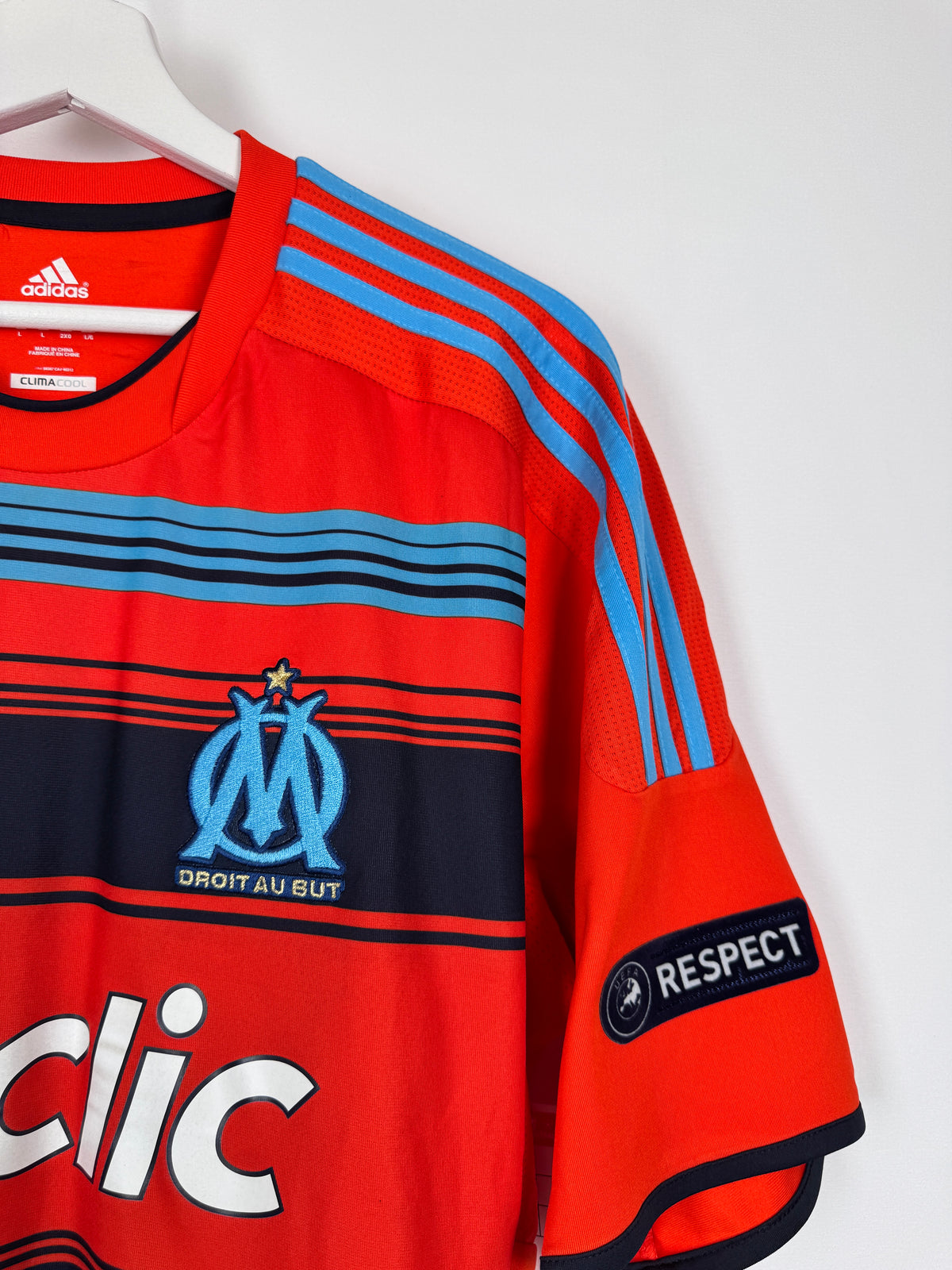 MAILLOT DE FOOTBALL OLYMPIQUE DE MARSEILLE 2011/2012 THIRD - LUCHO #8 (L)