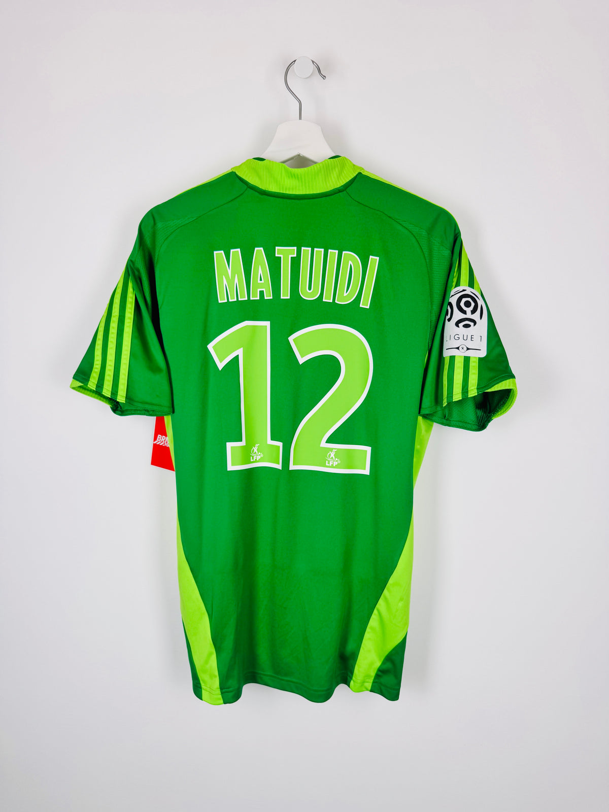 MAILLOT DE FOOTBALL SAINT-ÉTIENNE 2008/2009 DOMICILE - BLAISE MATUIDI #12 (S)