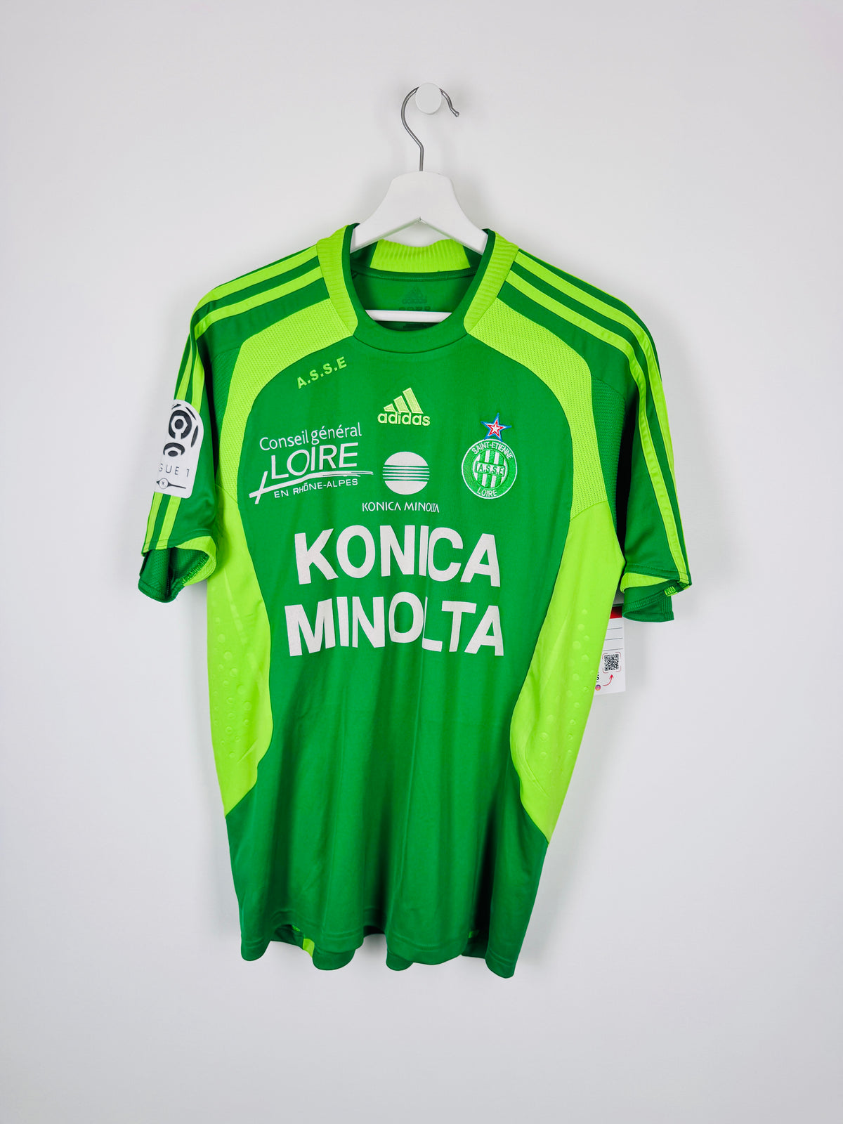 MAILLOT DE FOOTBALL SAINT-ÉTIENNE 2008/2009 DOMICILE - BLAISE MATUIDI #12 (S)