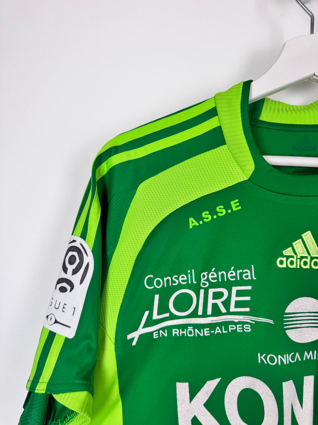 MAILLOT DE FOOTBALL SAINT-ÉTIENNE 2008/2009 DOMICILE - BLAISE MATUIDI #12 (S)