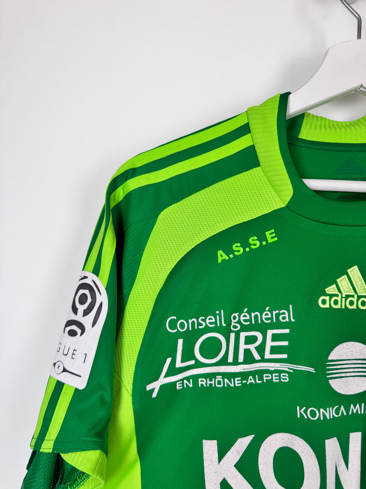 MAILLOT DE FOOTBALL SAINT-ÉTIENNE 2008/2009 DOMICILE - BLAISE MATUIDI #12 (S)