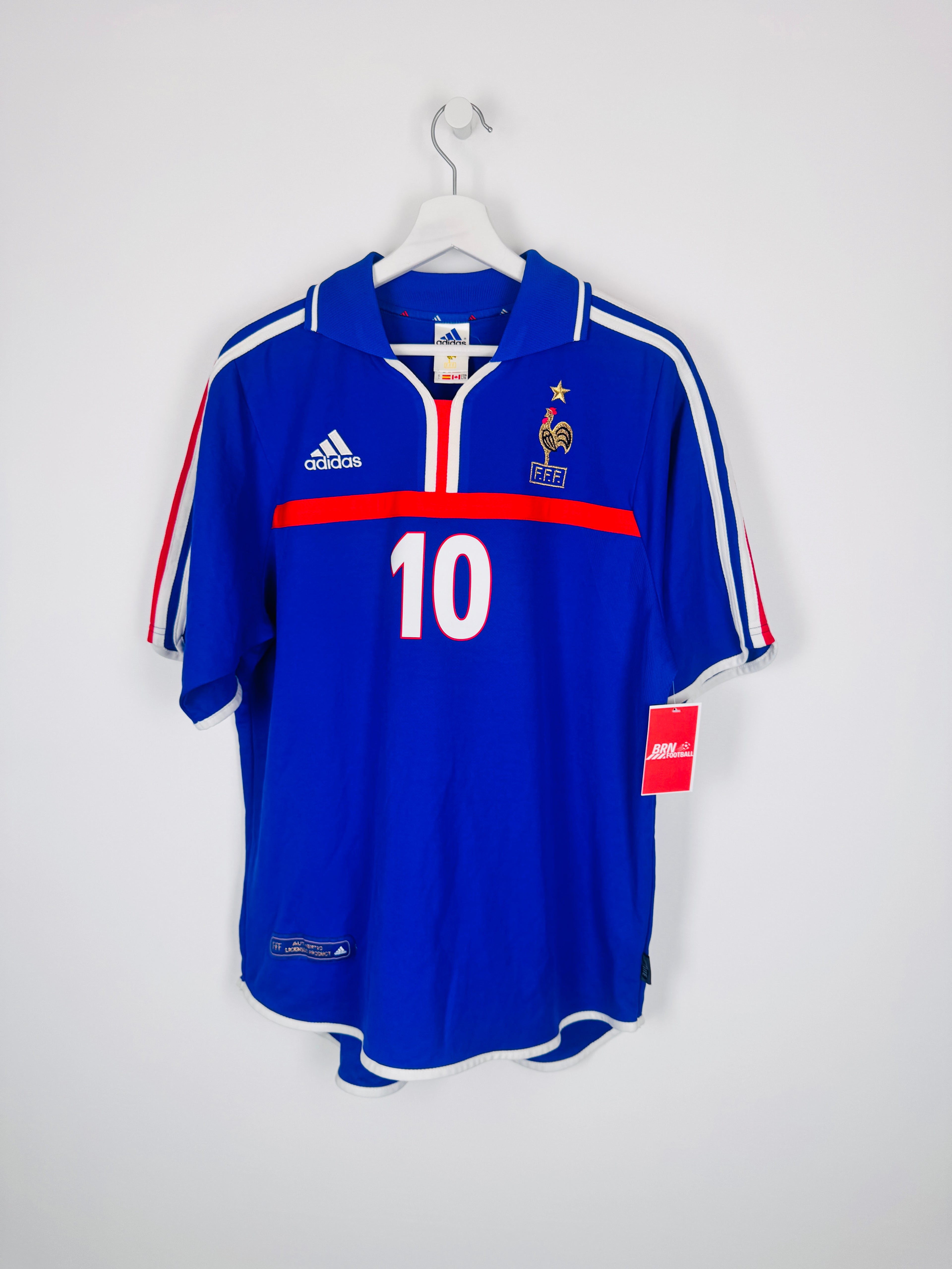 PSG FOOTBALL JERSEY 1997/1998 HOME - NGOTTY #4 (S)