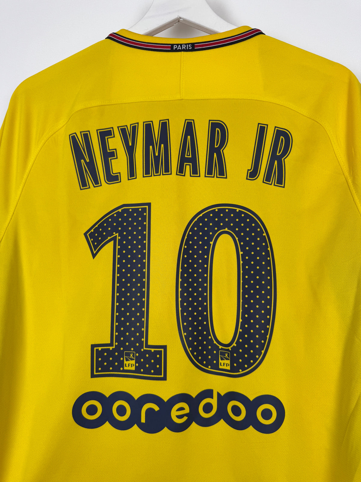 MAILLOT DE FOOTBALL PSG 2017/2018 EXTÉRIEUR - NEYMAR JR #10 (M)