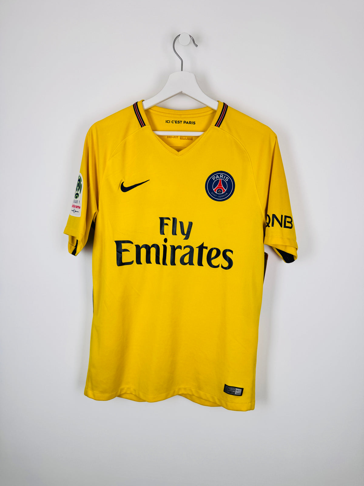MAILLOT DE FOOTBALL PSG 2017/2018 EXTÉRIEUR - NEYMAR JR #10 (M)