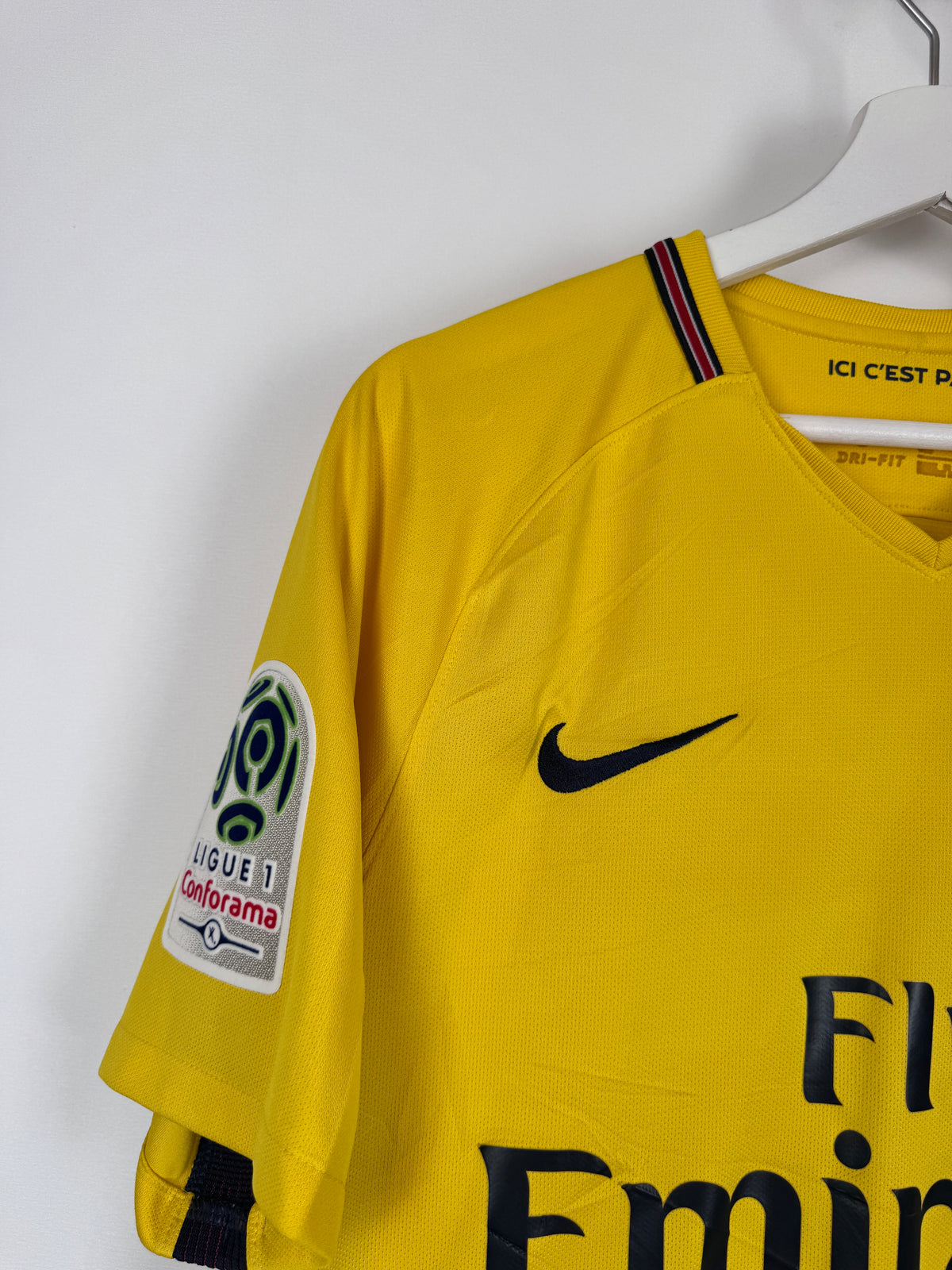 MAILLOT DE FOOTBALL PSG 2017/2018 EXTÉRIEUR - NEYMAR JR #10 (M)