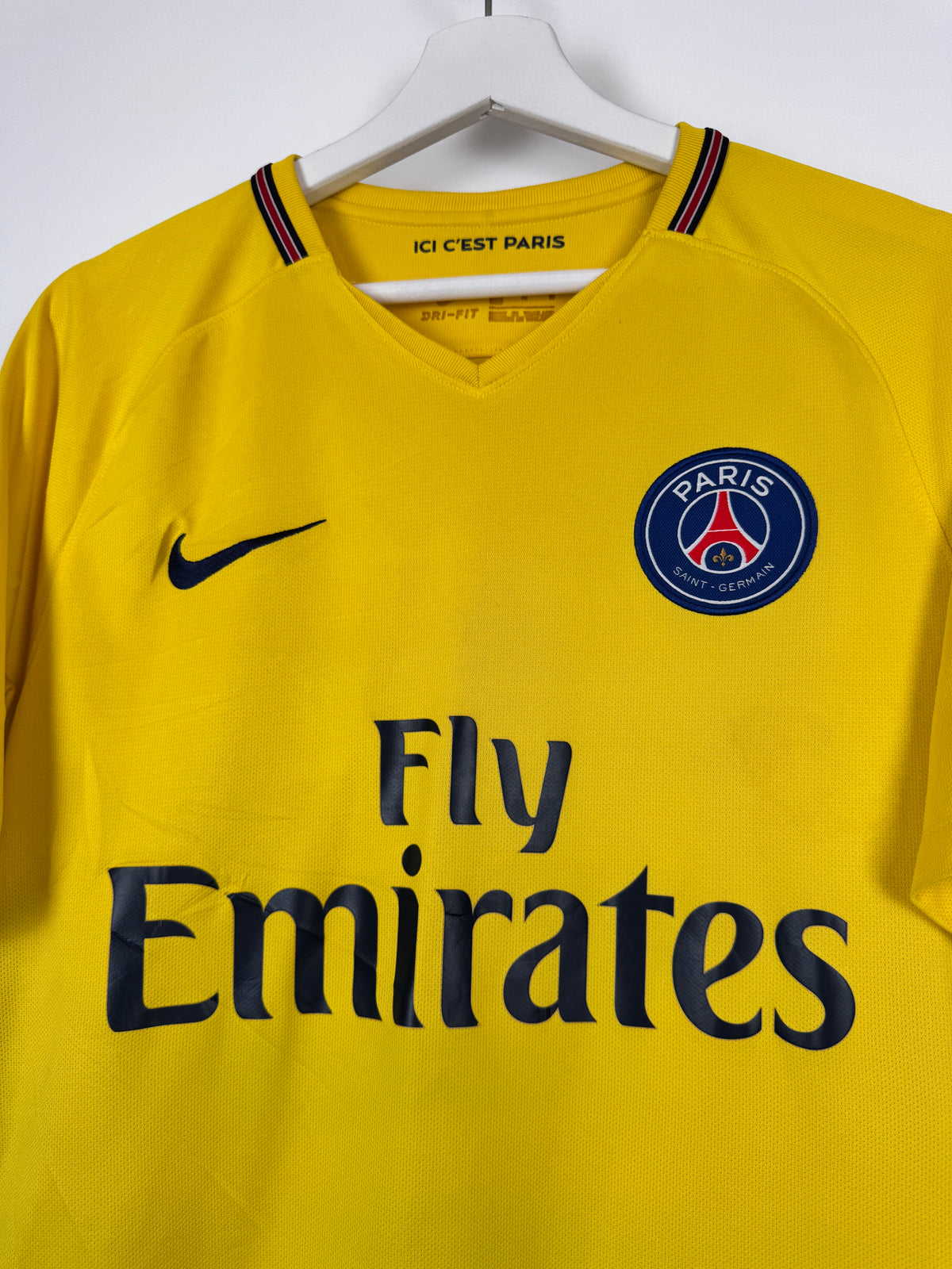 MAILLOT DE FOOTBALL PSG 2017/2018 EXTÉRIEUR - NEYMAR JR #10 (M)