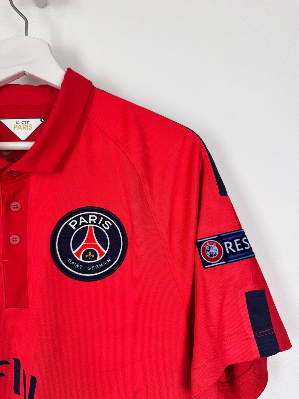 MAILLOT DE FOOTBALL PSG 2014/2015 THIRD - THIAGO SILVA #2 (S)