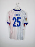 MAILLOT DE FOOTBALL ÉQUIPE DE FRANCE 2024 EXTÉRIEUR - RAYAN CHERKI #25 (L)