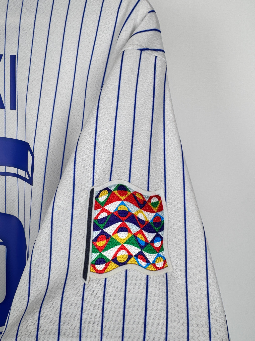 MAILLOT DE FOOTBALL ÉQUIPE DE FRANCE 2024 EXTÉRIEUR - RAYAN CHERKI #25 (L)