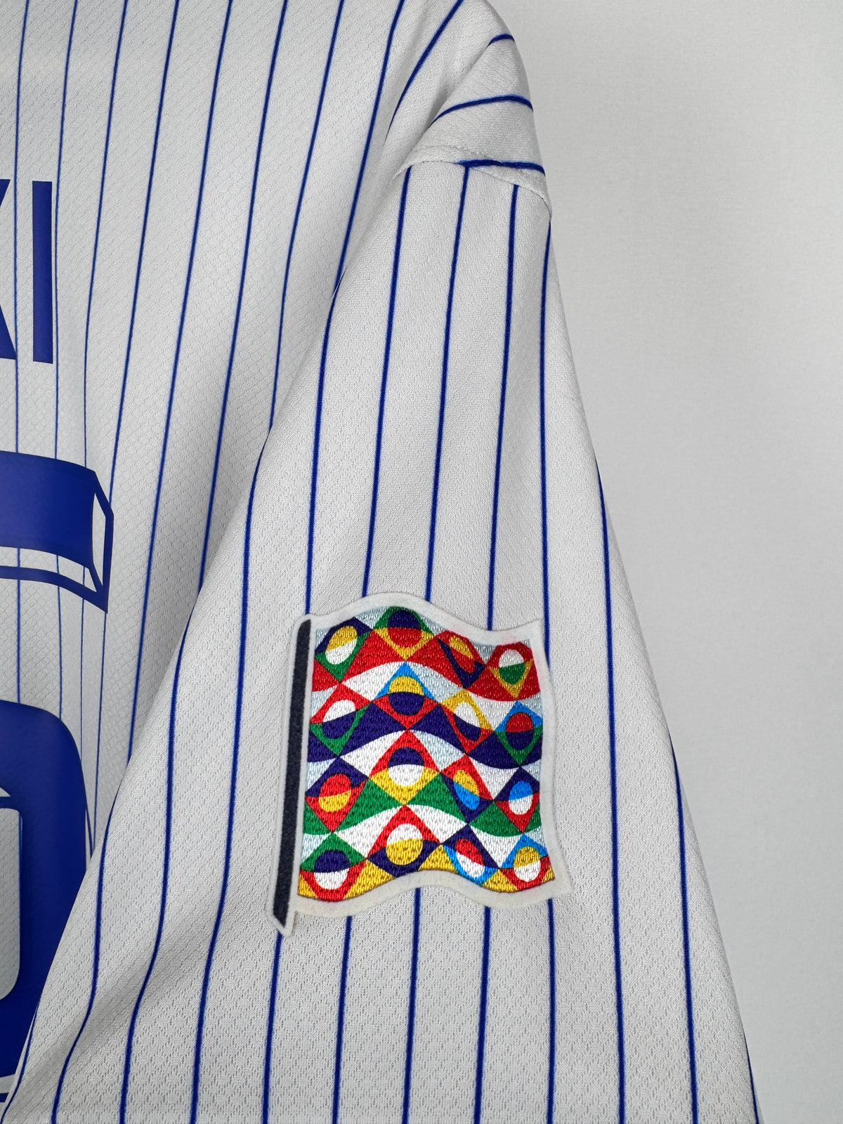 MAILLOT DE FOOTBALL ÉQUIPE DE FRANCE 2024 EXTÉRIEUR - RAYAN CHERKI #25 (L)