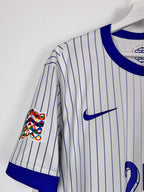 MAILLOT DE FOOTBALL ÉQUIPE DE FRANCE 2024 EXTÉRIEUR - RAYAN CHERKI #25 (L)