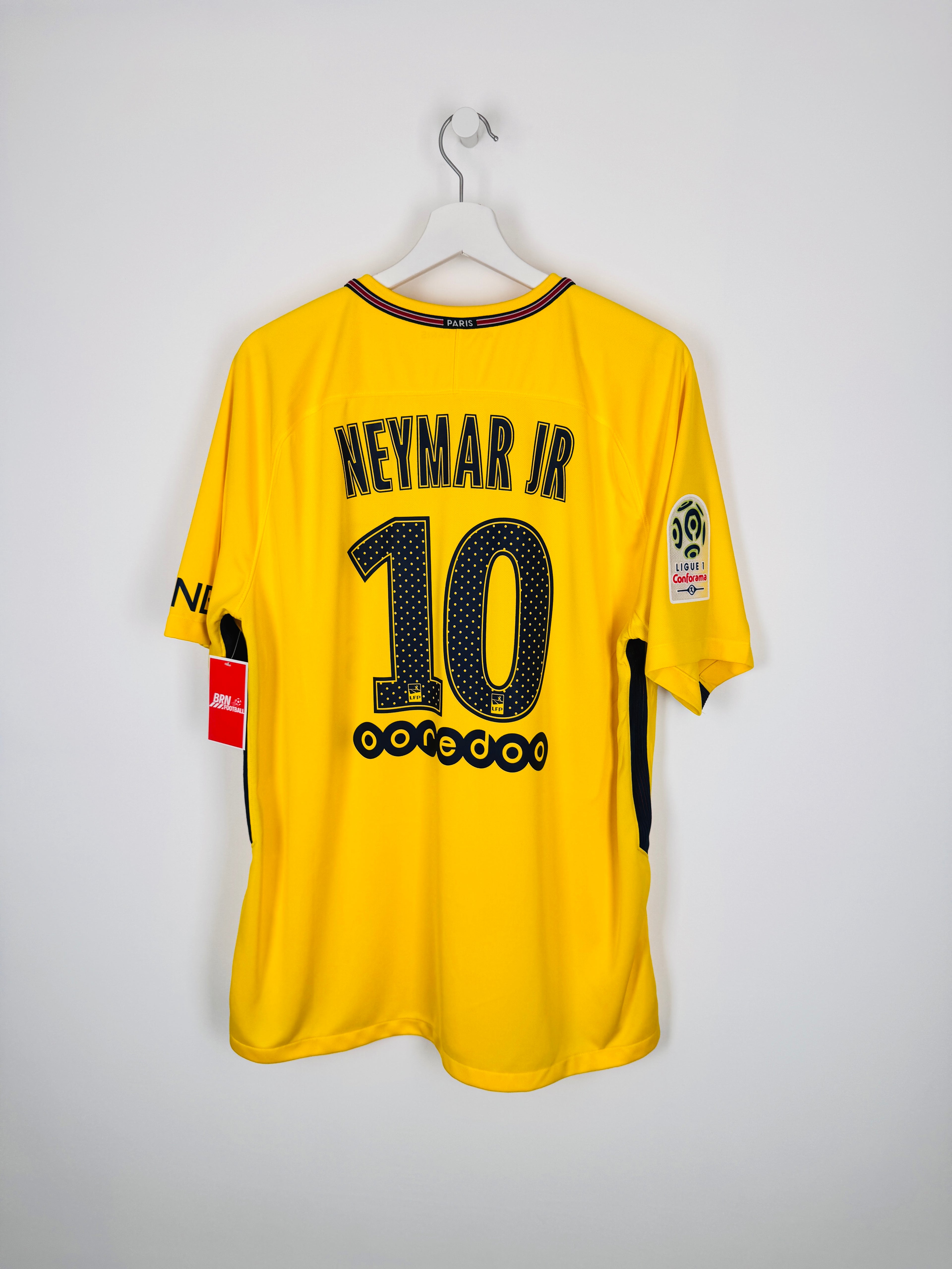 PSG FOOTBALL JERSEY 1997/1998 HOME - NGOTTY #4 (S)