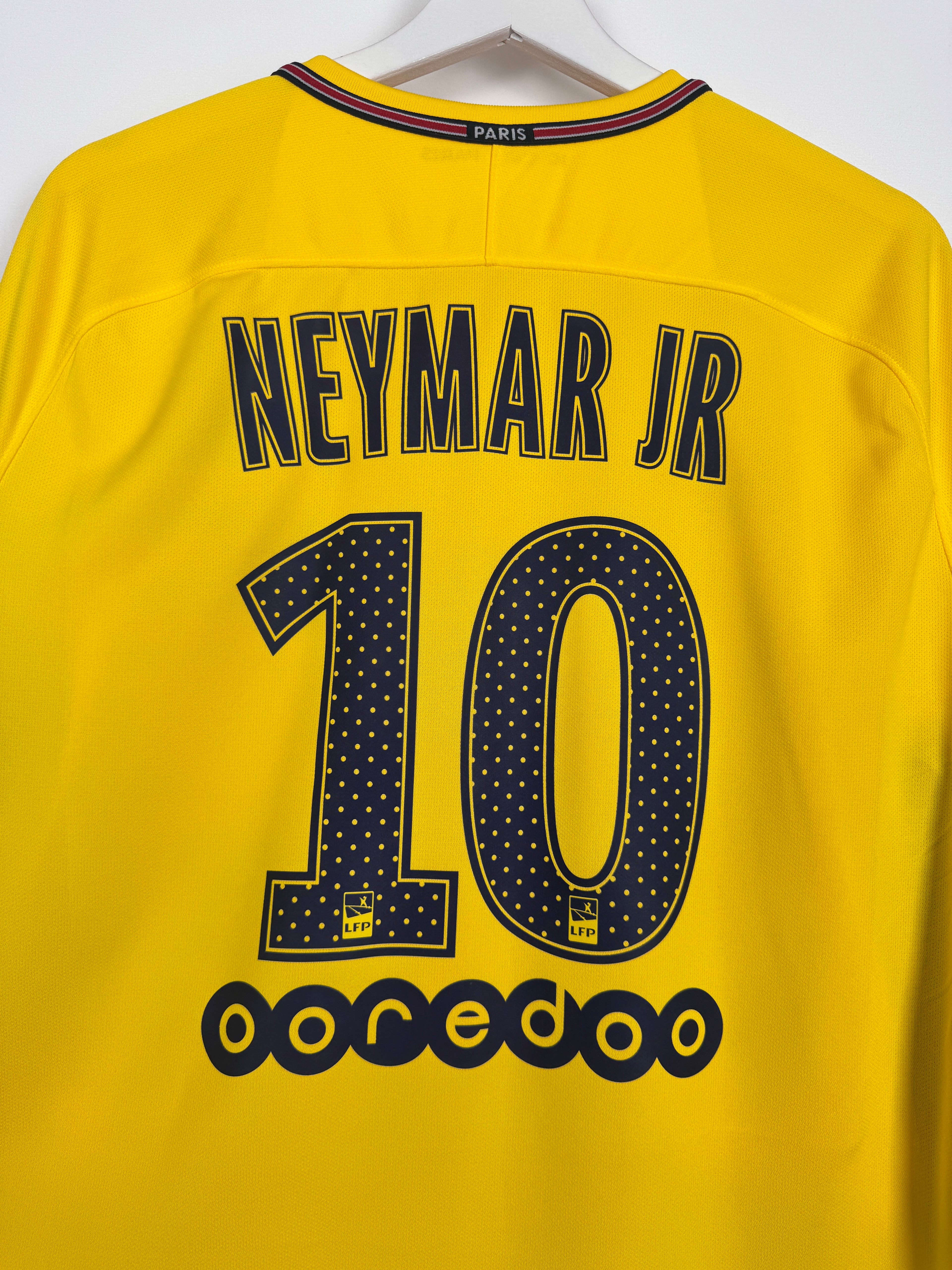 PSG FOOTBALL JERSEY 1997/1998 HOME - NGOTTY #4 (S)