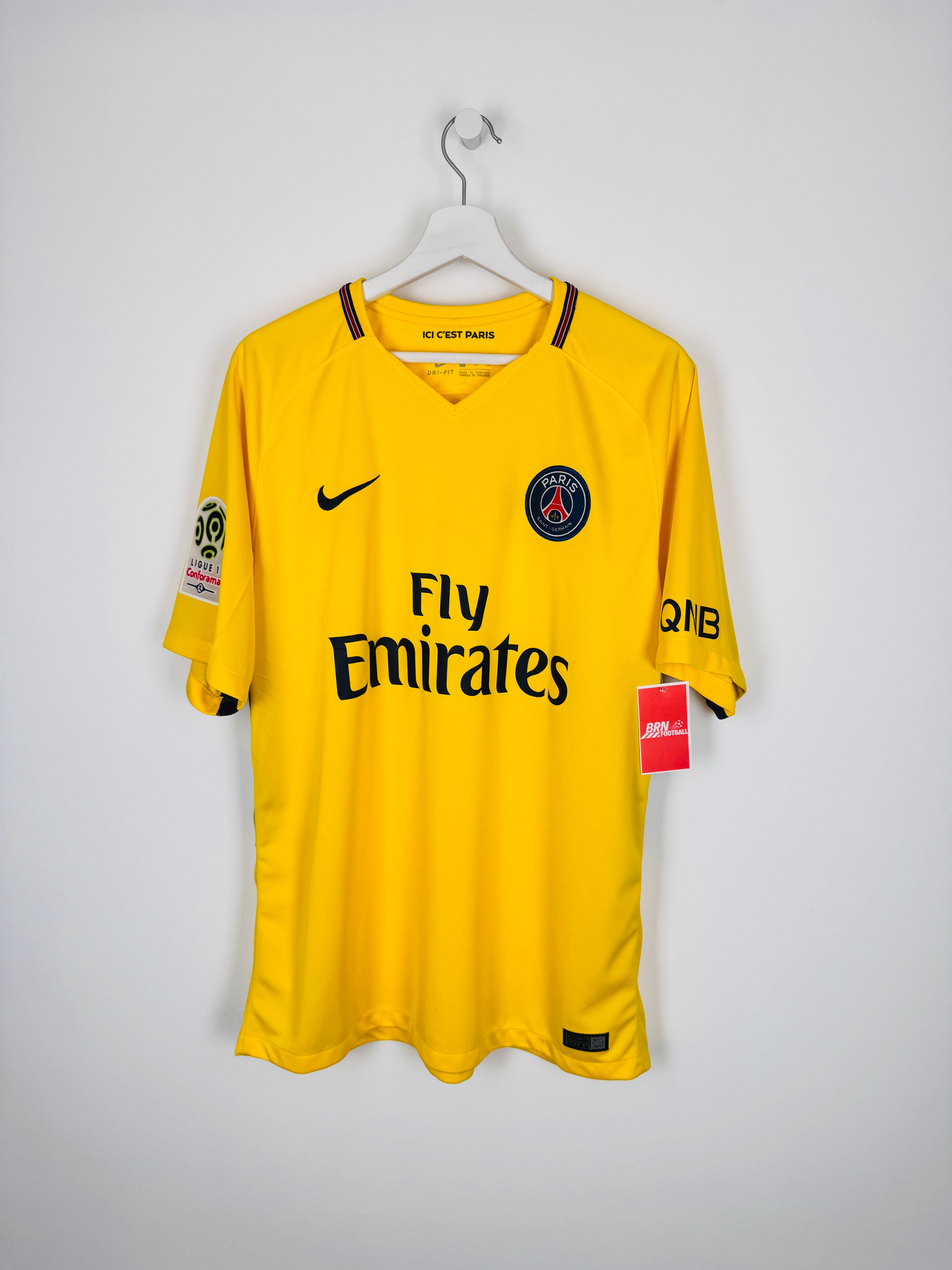PSG FOOTBALL JERSEY 1997/1998 HOME - NGOTTY #4 (S)