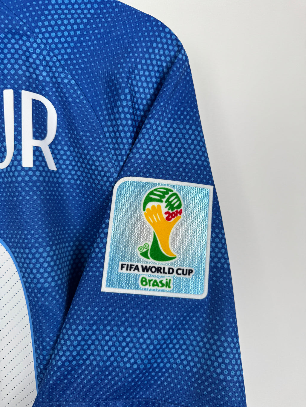 BRAZIL 2014 AWAY FOOTBALL JERSEY - NEYMAR JR #10 (M)